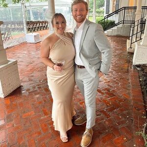 Show me your Mumu jasmine halter maxi dress